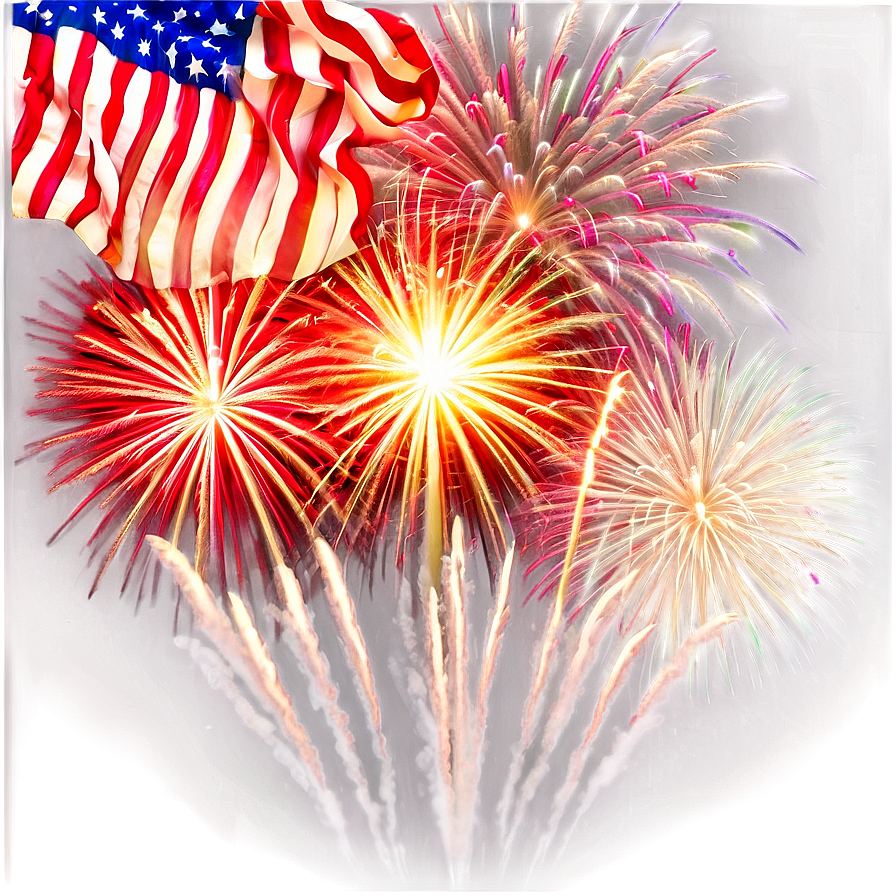 4th Of July Fireworks Display Png Wcc PNG