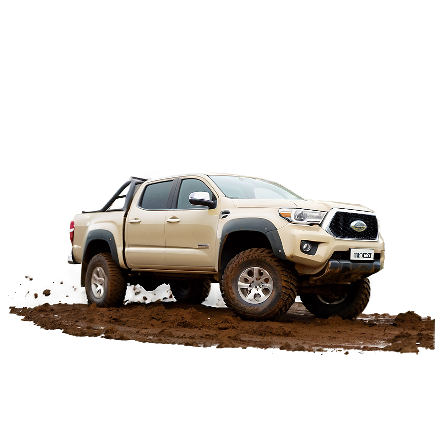 4x4 Truck Muddy Trail Png 3 PNG