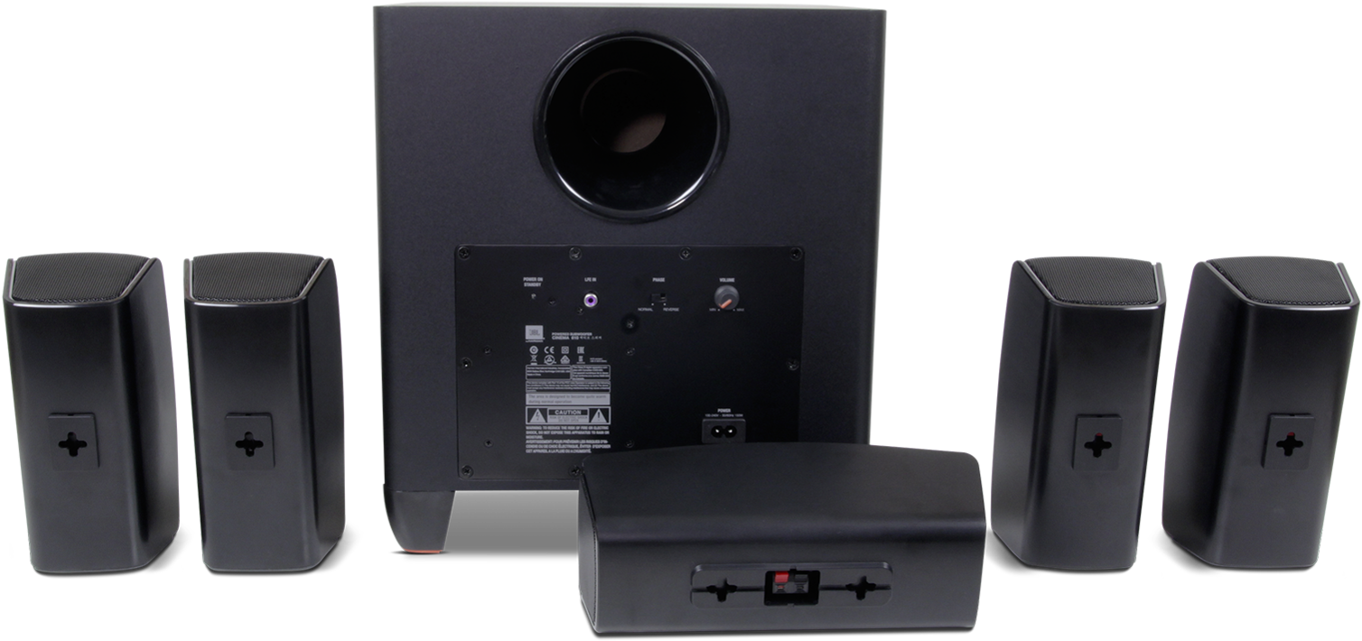 5.1 Channel Home Theater Speaker System PNG