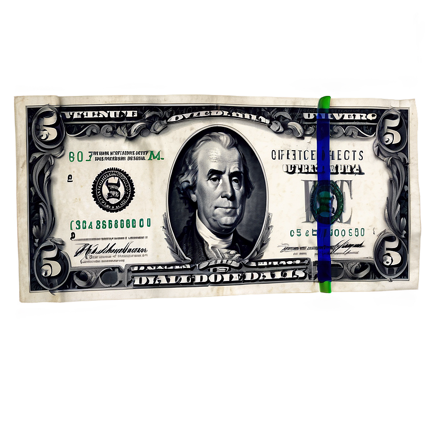 5 Dollar Bills Png 29 PNG