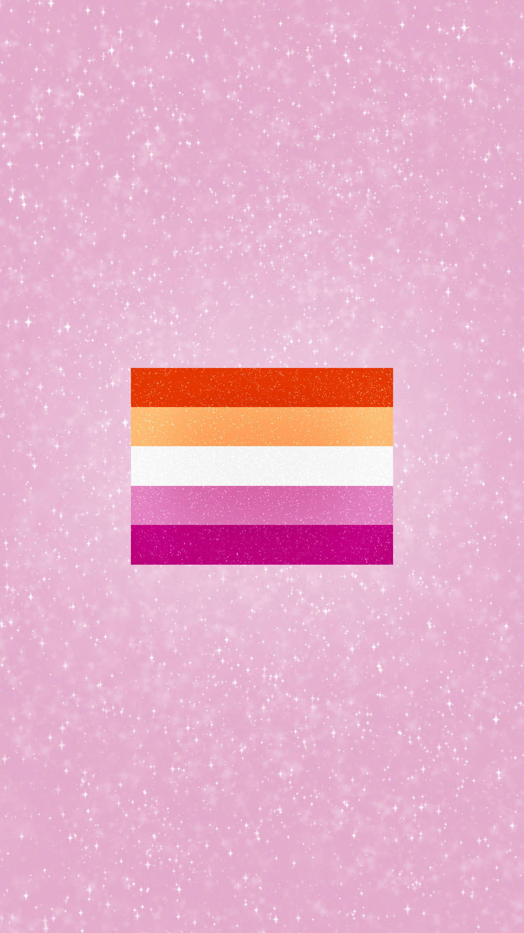5 Stripe Lesbian Flag Wallpaper