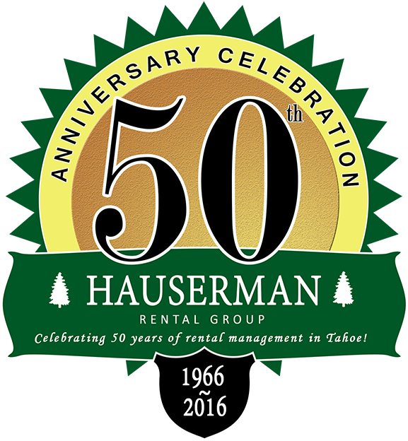 50th Anniversary Celebration Logo Hauserman Rental Group PNG
