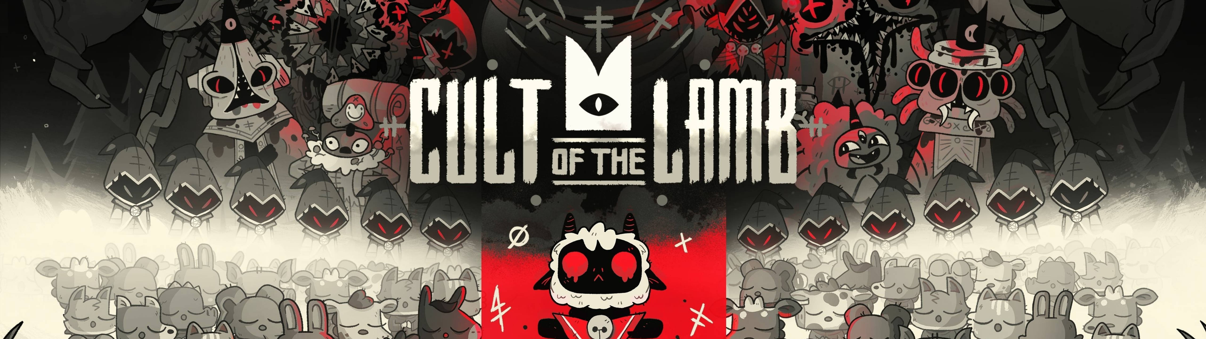 5120x1440juego Cult Of The Lamb Fondo de pantalla