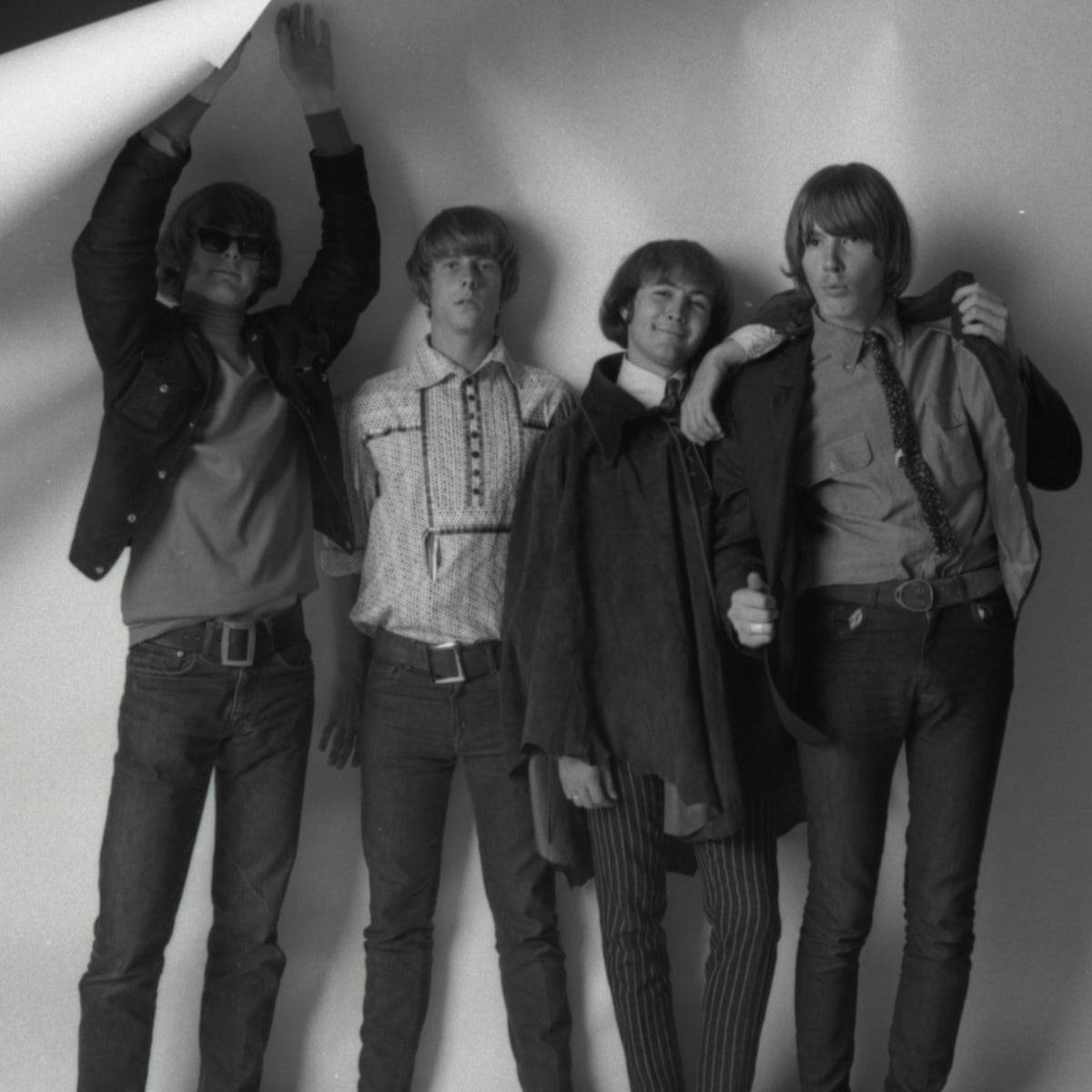 60erjahre Rockband The Byrds Wallpaper