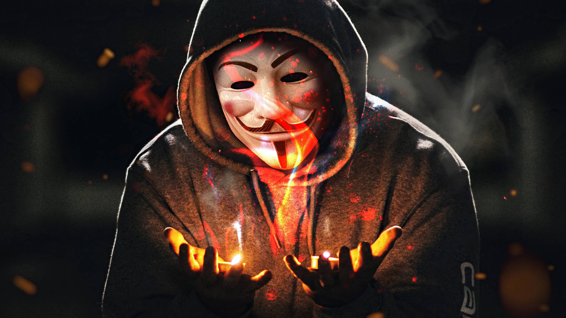 Download 64k Ultra Hd Hacker Guy Fawkes Mask Wallpaper 