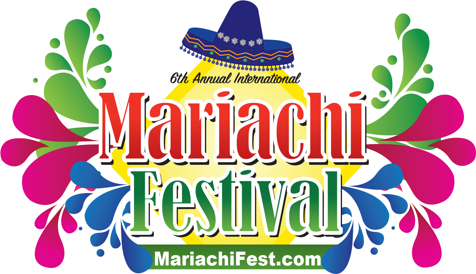 6th Annual Mariachi Festival Poster PNG