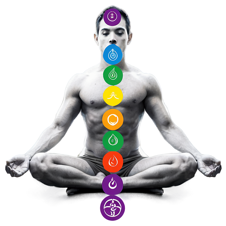 Download 7 Chakras Diagram Png 86 | Wallpapers.com