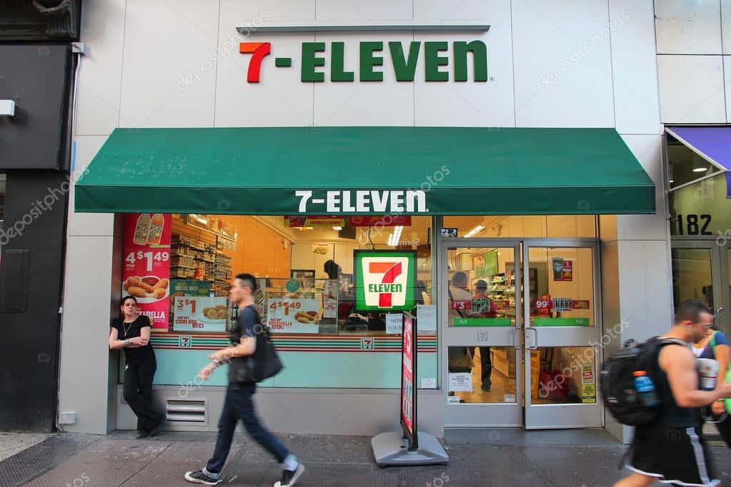 A Tee Eleven Store In New York City