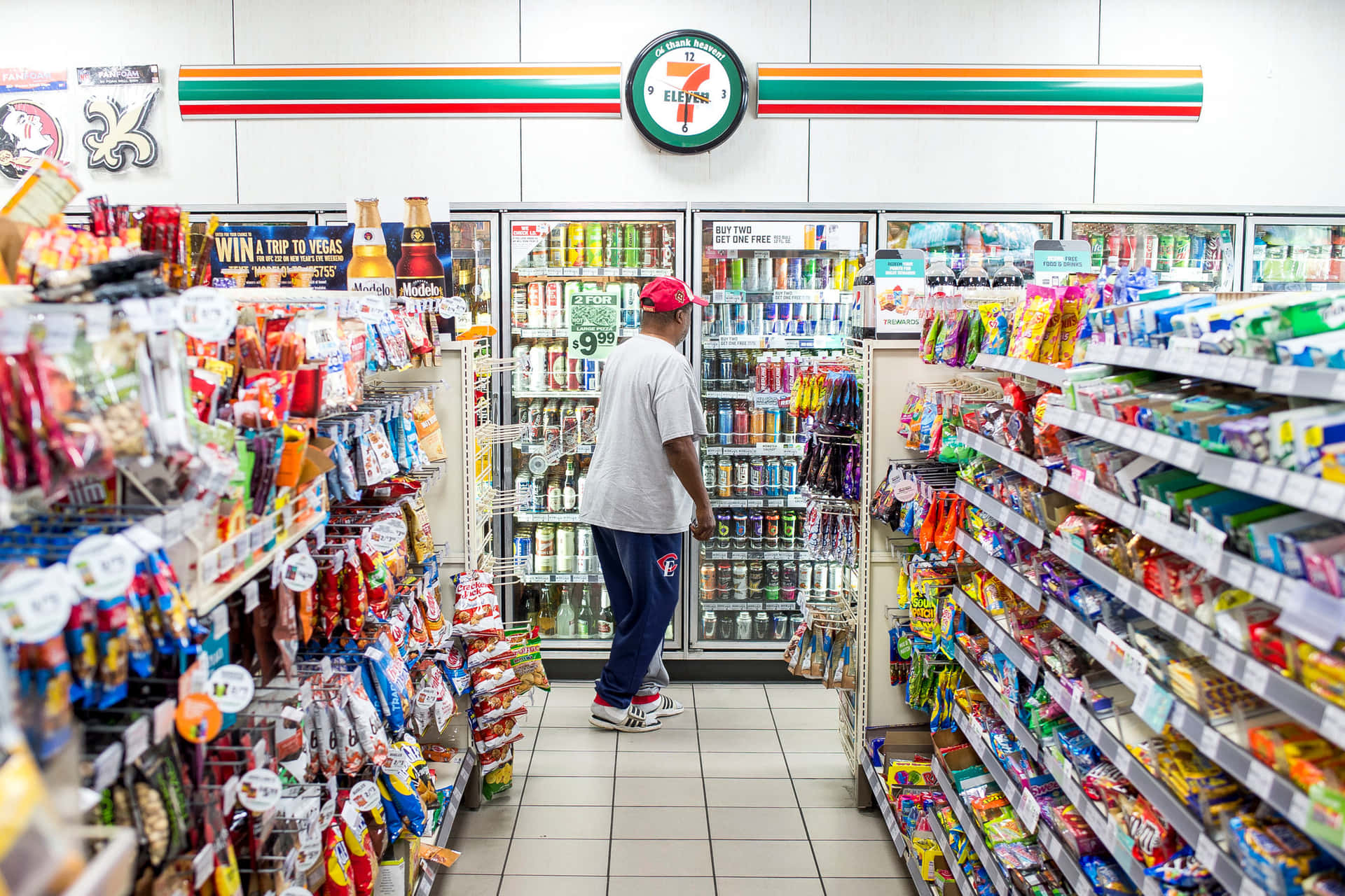 “Find everything you need at your local 7 Eleven”
