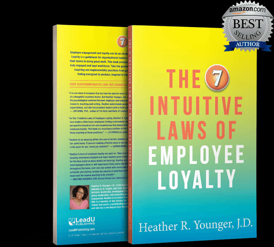 7 Intuitive Laws Employee Loyalty Book Cover PNG