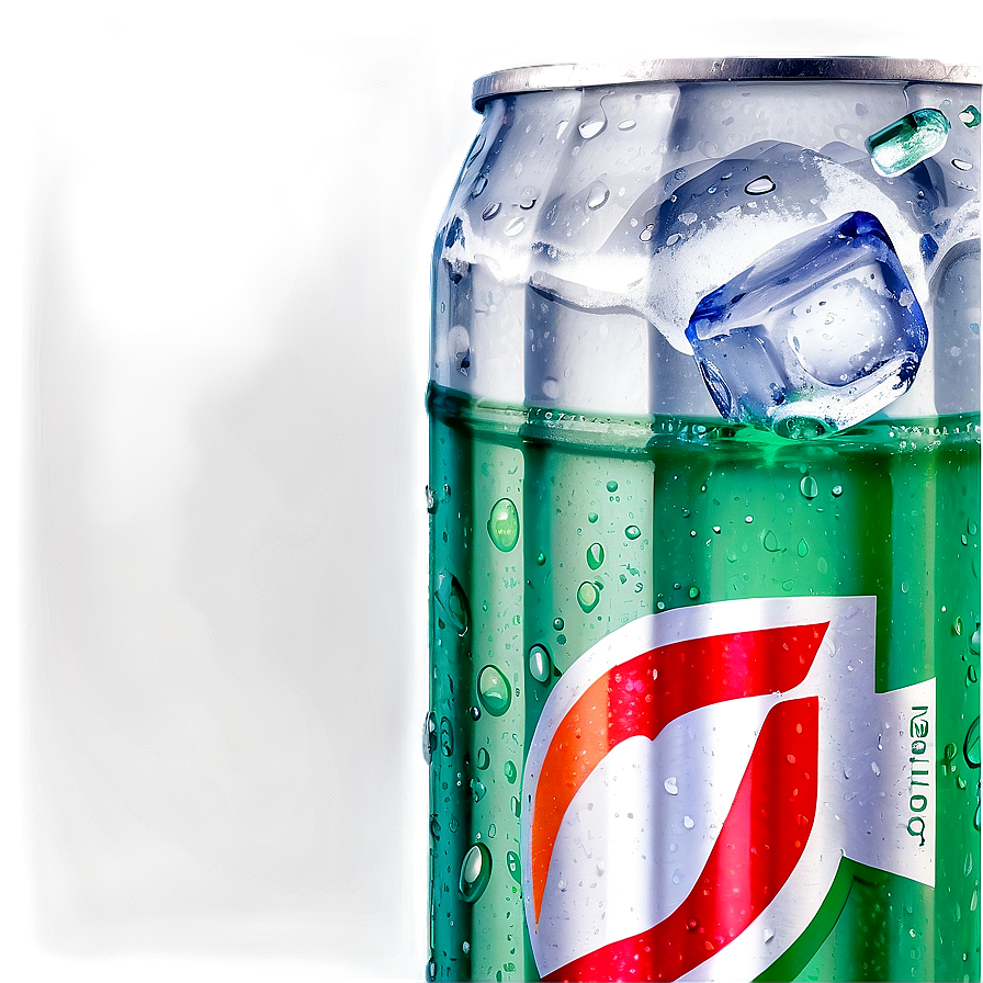 7 Up And Ice Cubes Png Nne38 PNG