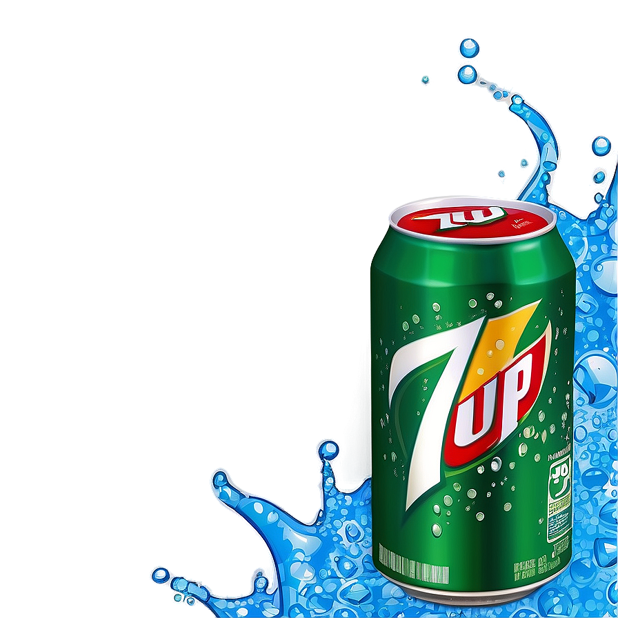 7 Up Fizzy Soda Png 06262024 PNG
