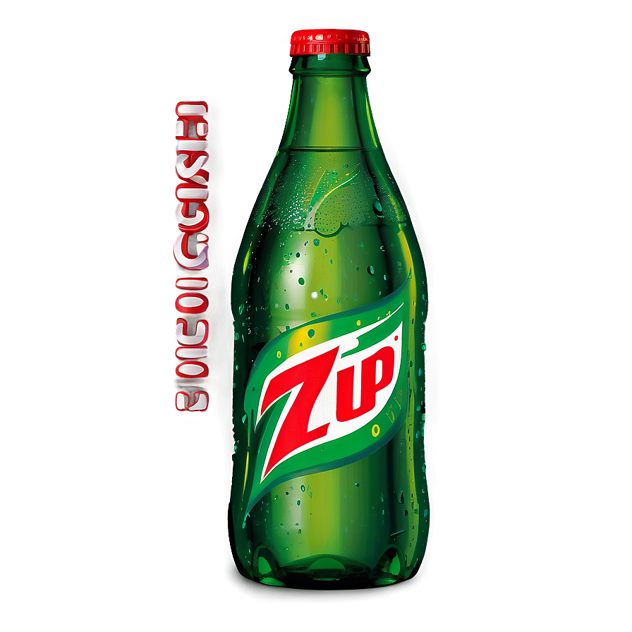 7 Up Green Bottle Png 06262024 PNG