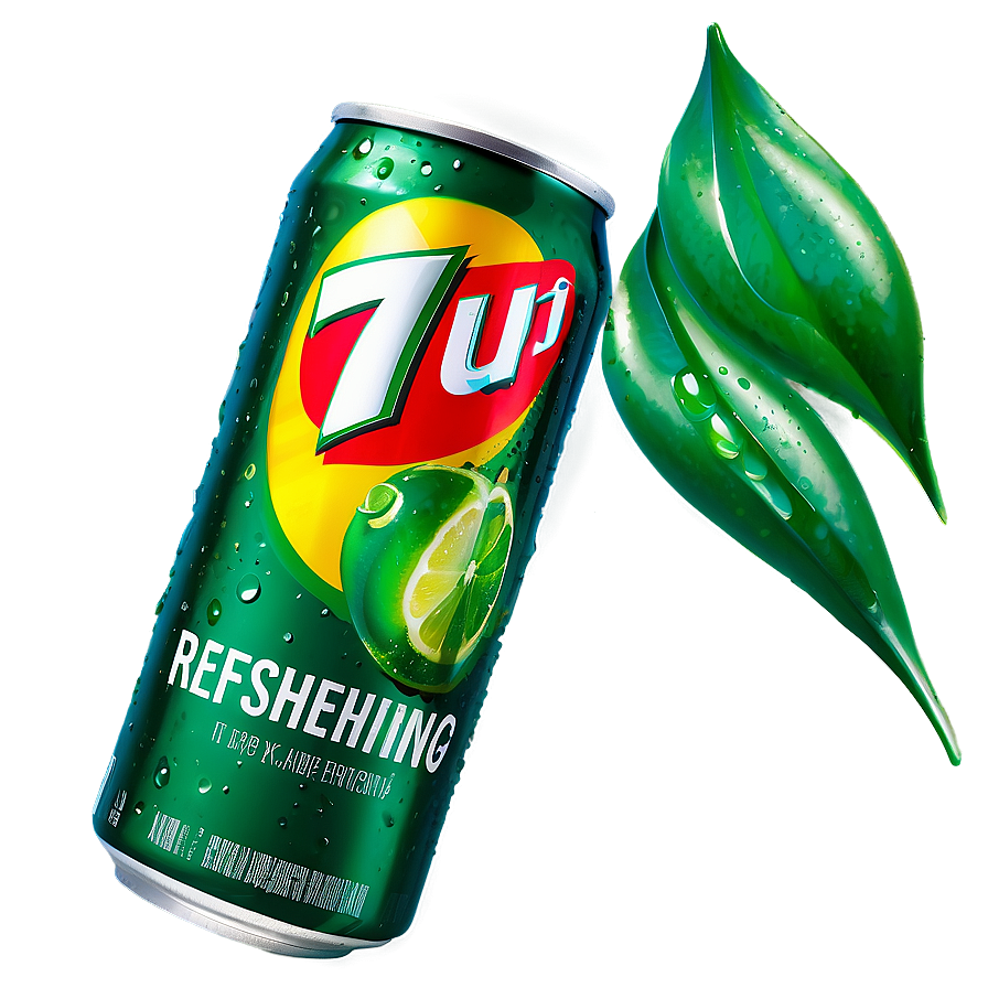 7 Up Refreshing Taste Png 06262024 PNG