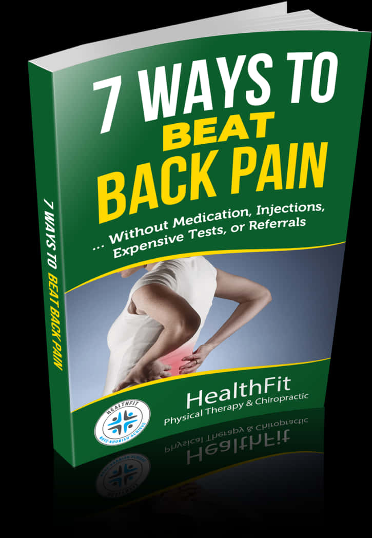 Download 7 Ways To Beat Back Pain Book Cover | Wallpapers.com