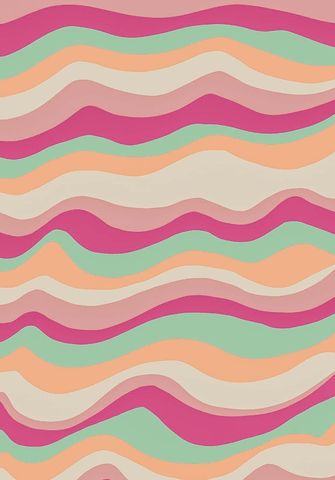 70's Groovy Background Wavy Purple And Blue Design