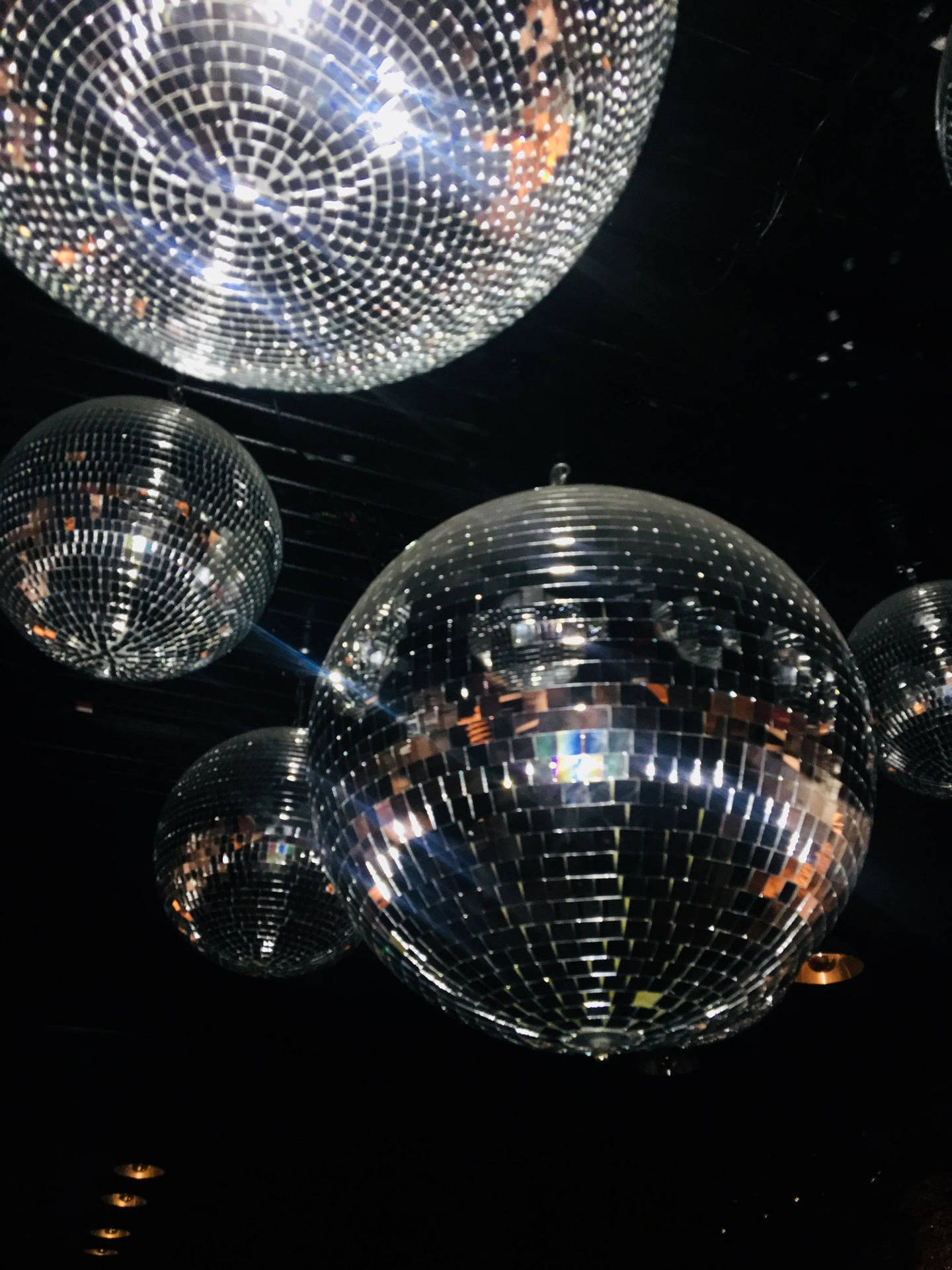 70s Disco Ball Aesthetic Picture