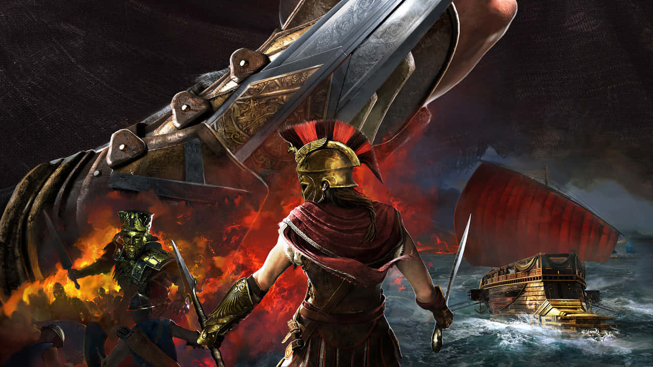 Sfondoassassin's Creed Odyssey In 720p