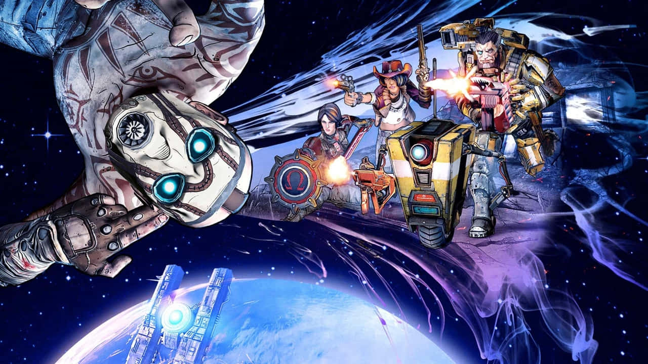 720p Borderlands 3 Mission To The Moon Background