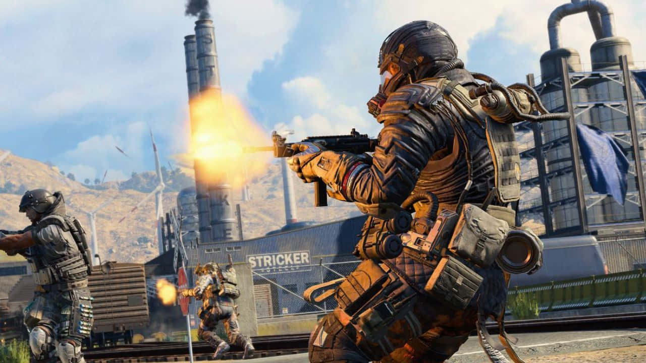 Bereit,das Call Of Duty Black Ops 4-erlebnis Zu Erleben?