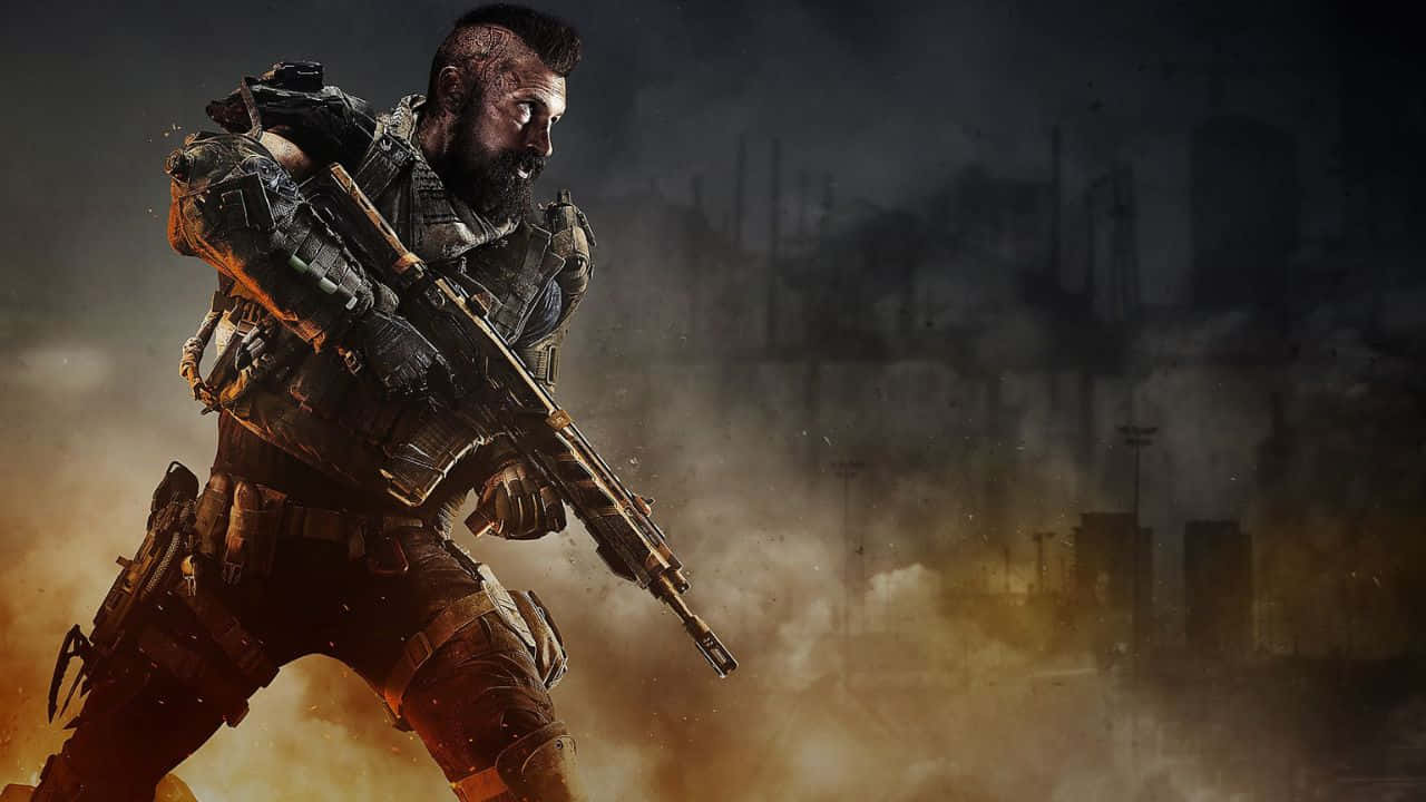 Speladet Senaste Spelet I Call Of Duty: Black Ops 4 På Din Dator- Eller Mobilskärmsbakgrund.
