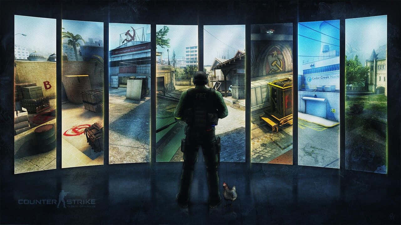 Map Locations 720p Counter-strike Global Offensive Background
