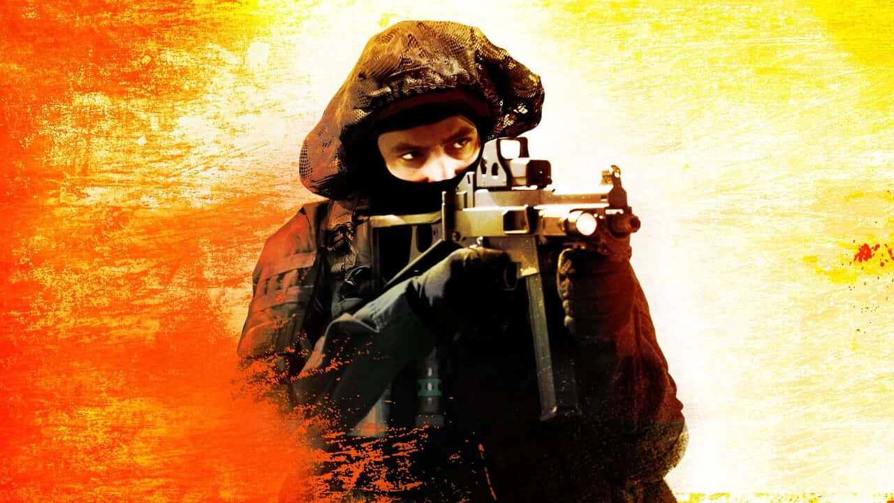 Yellow And Orange Terrorist 720p Counter-strike Global Offensive Background