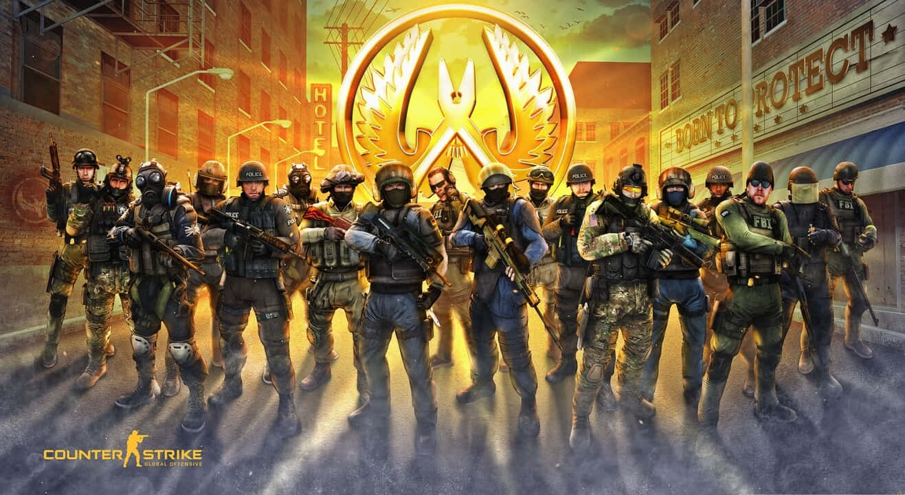 Intensivaction I Counter-strike Global Offensive.
