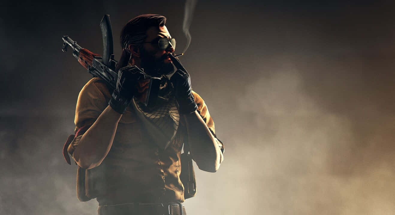 Elite Crew Terrorist Smoking 720p Counter-strike Global Offensive Background