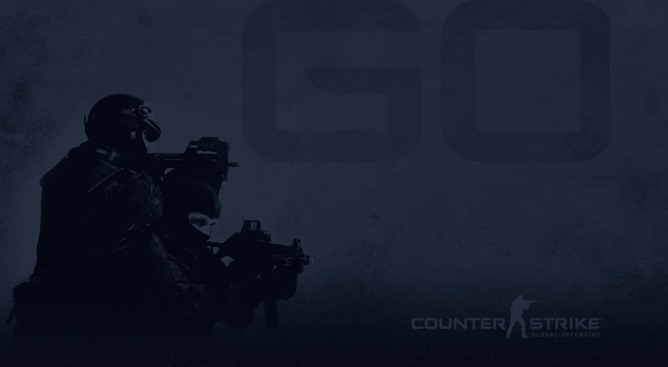 Smoky Dark Blue 720p Counter-strike Global Offensive Background