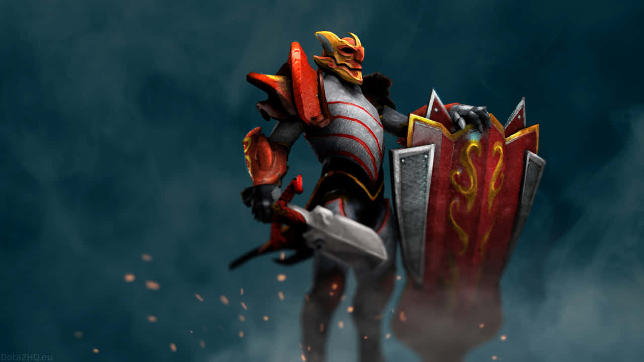 720p Dota 2 Dragon Knight Background