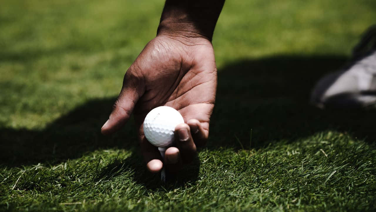 White Ball 720p Golf Background