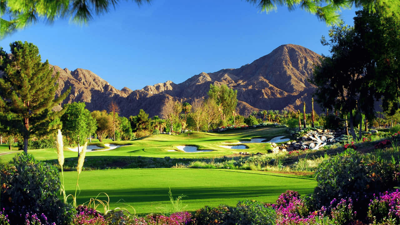 Indian Wells Golf Resort 720p Golf Course Background