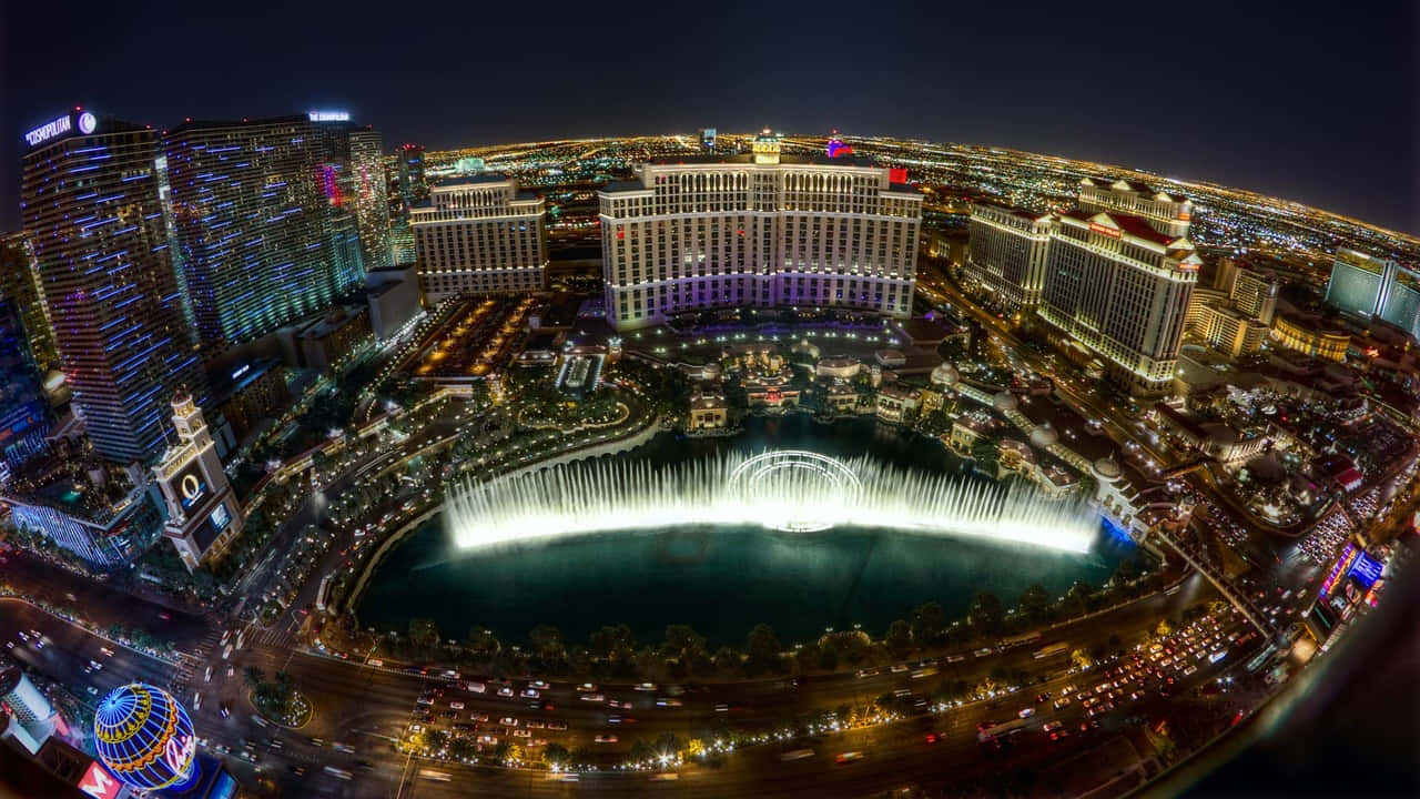 The Glowing Lights of Las Vegas