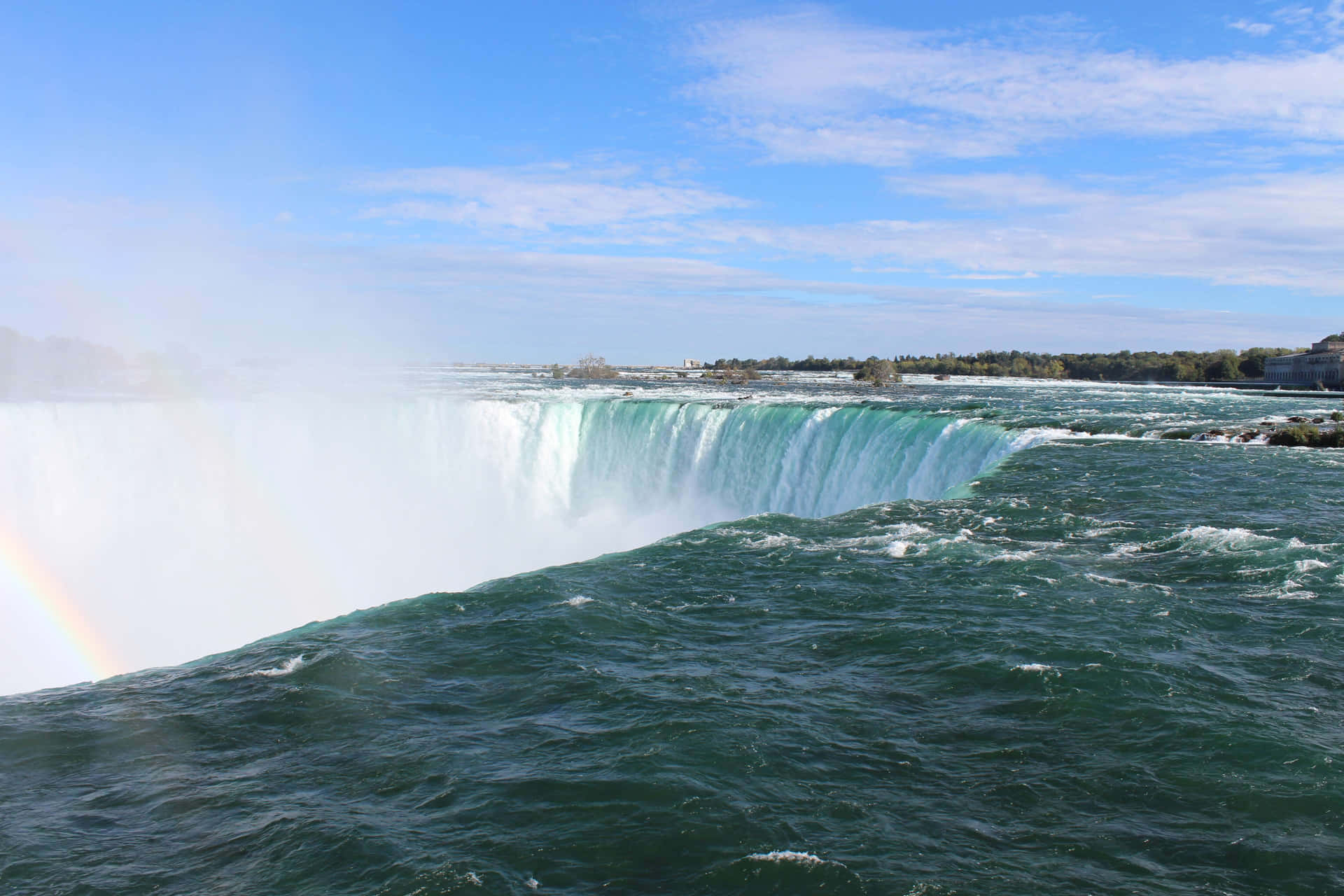 Unbestritteneschönheit Der Niagarafälle.