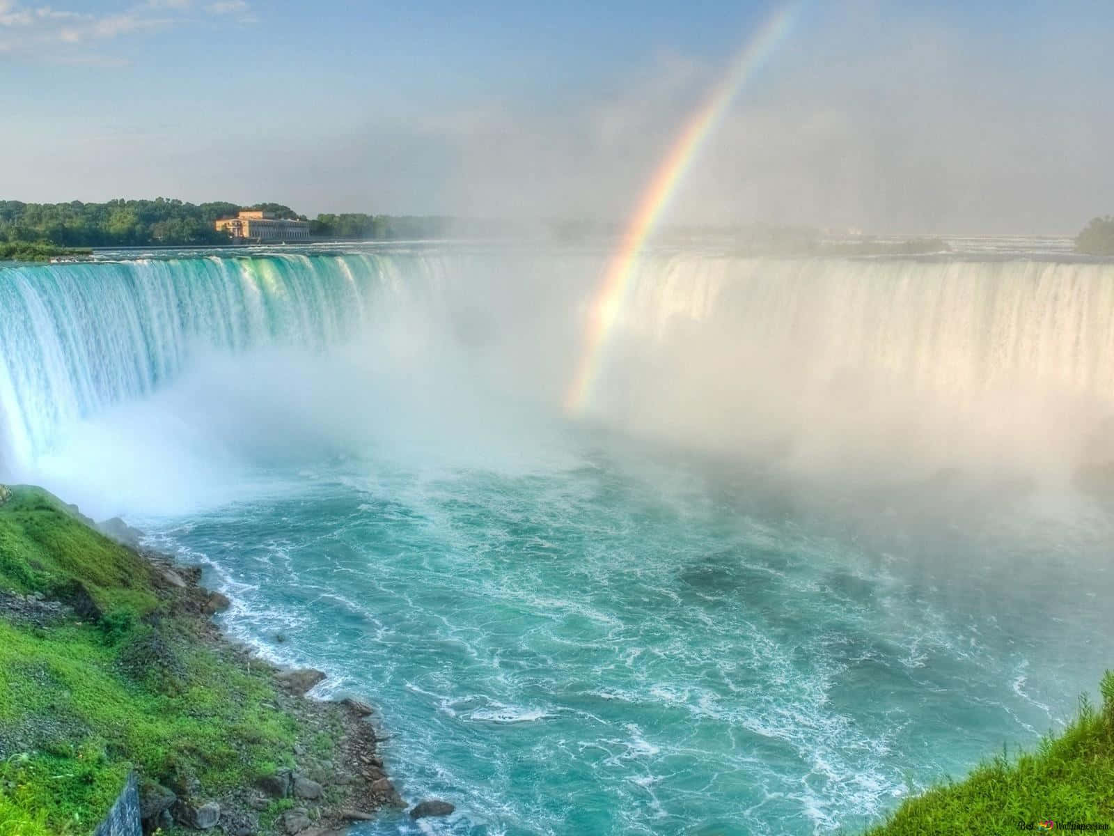 Atemberaubendelandschaften Bei Den Niagarafällen Gefunden.