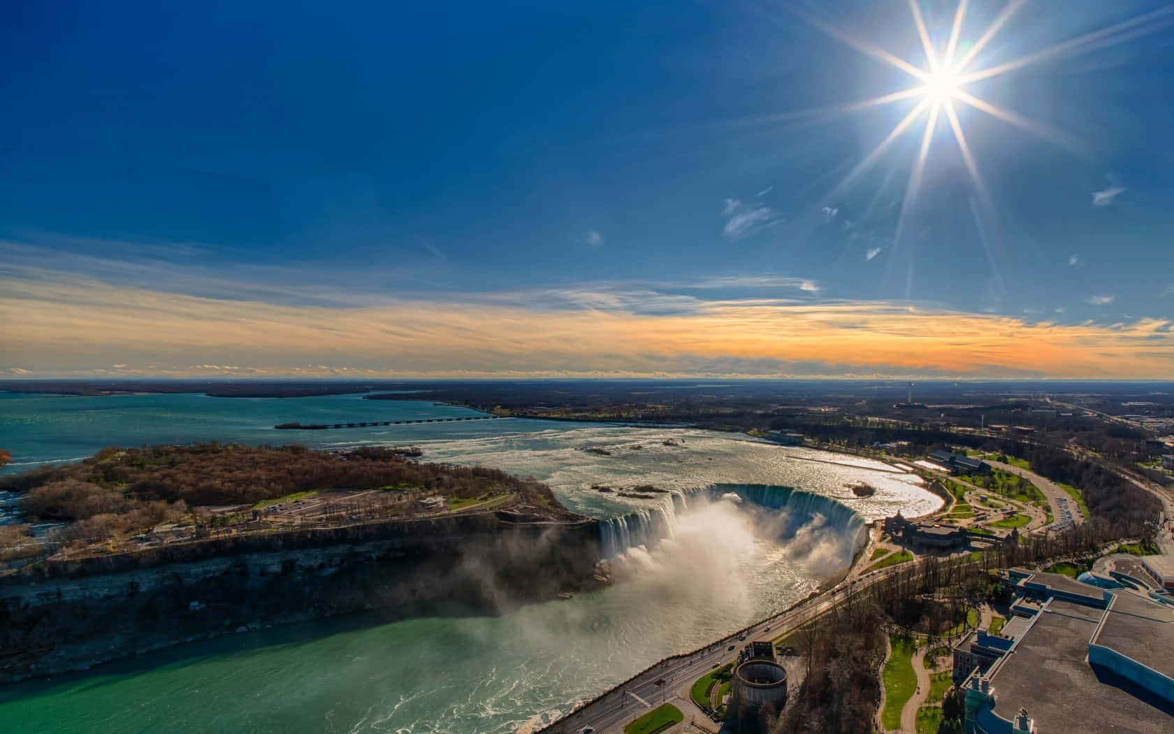 Tag det i storslået skønhed af Niagara Falls