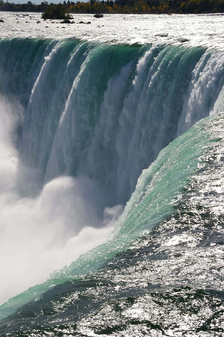 Majestätiskaniagara Falls, Kanada.