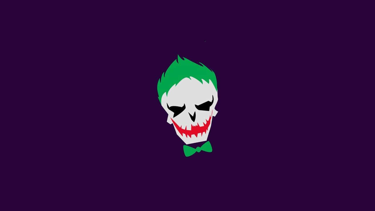 Joker Minimalist Vector Art 720p Wallpaper