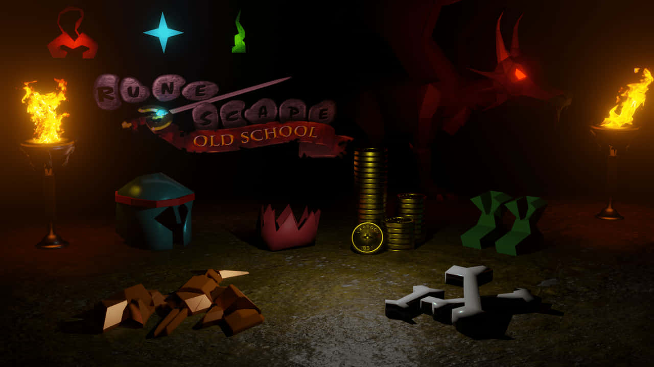 720p Runescape Old Title Background