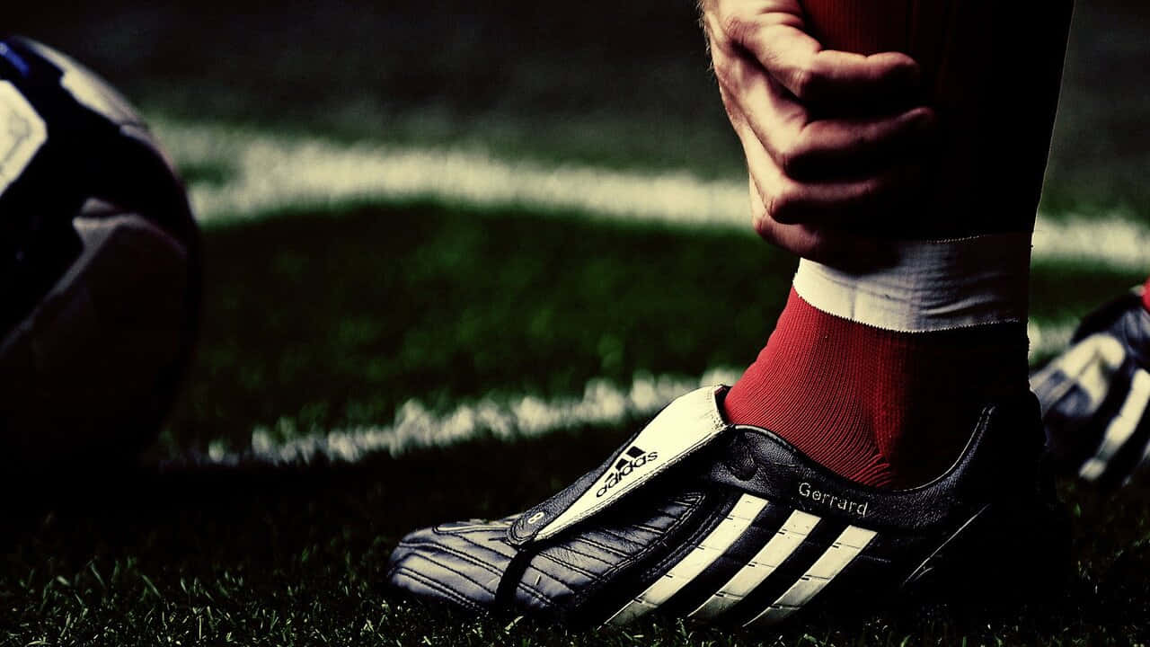 720p Sports Football Shoes Background