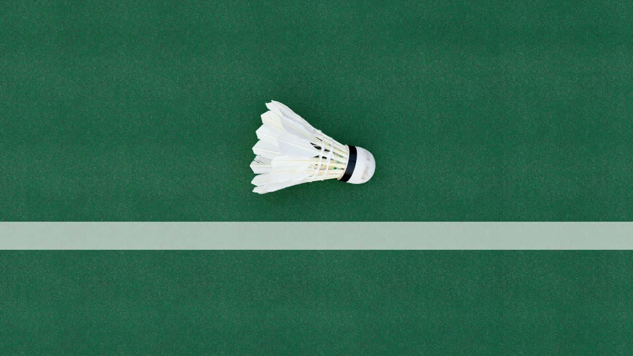 720p Sports Badminton Shuttlecock Background