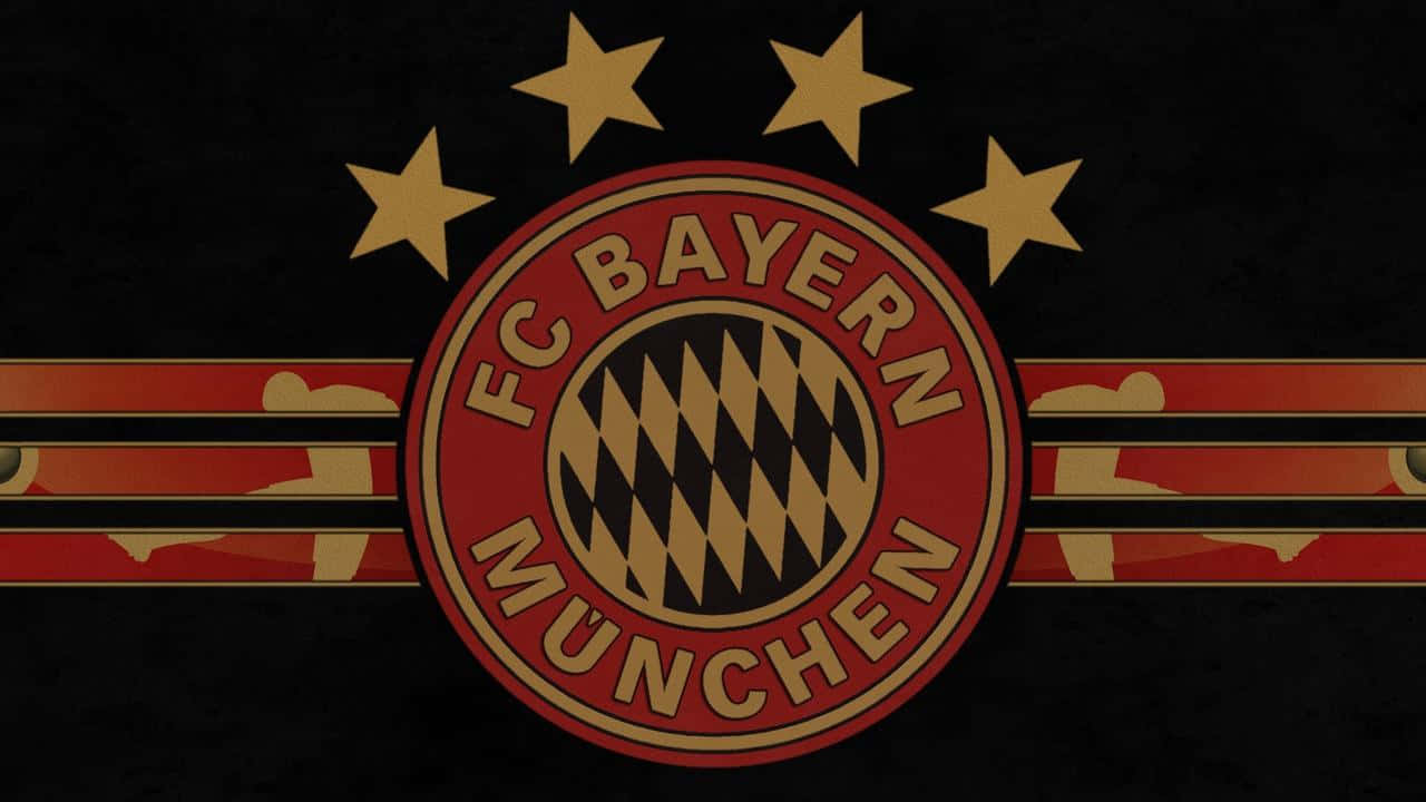 Fcbayern München-logotyp Bakgrundsbild.