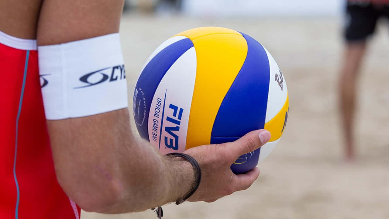 720p Beach Volleyball Background