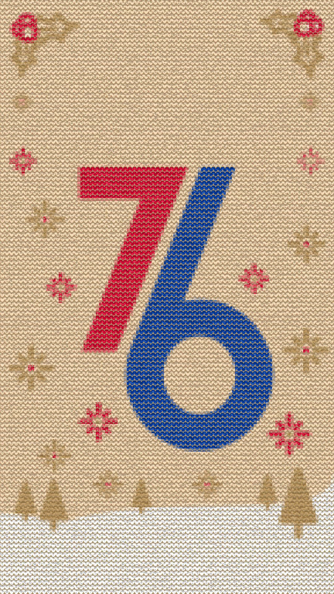 Unleash Your 76er Spirit on Your iPhone Wallpaper