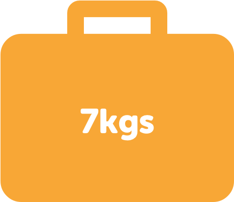 7kg Luggage Icon PNG