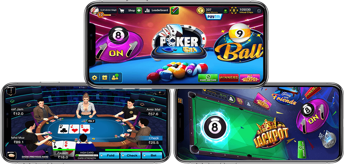 8 Ball Pool Game Screenshots PNG