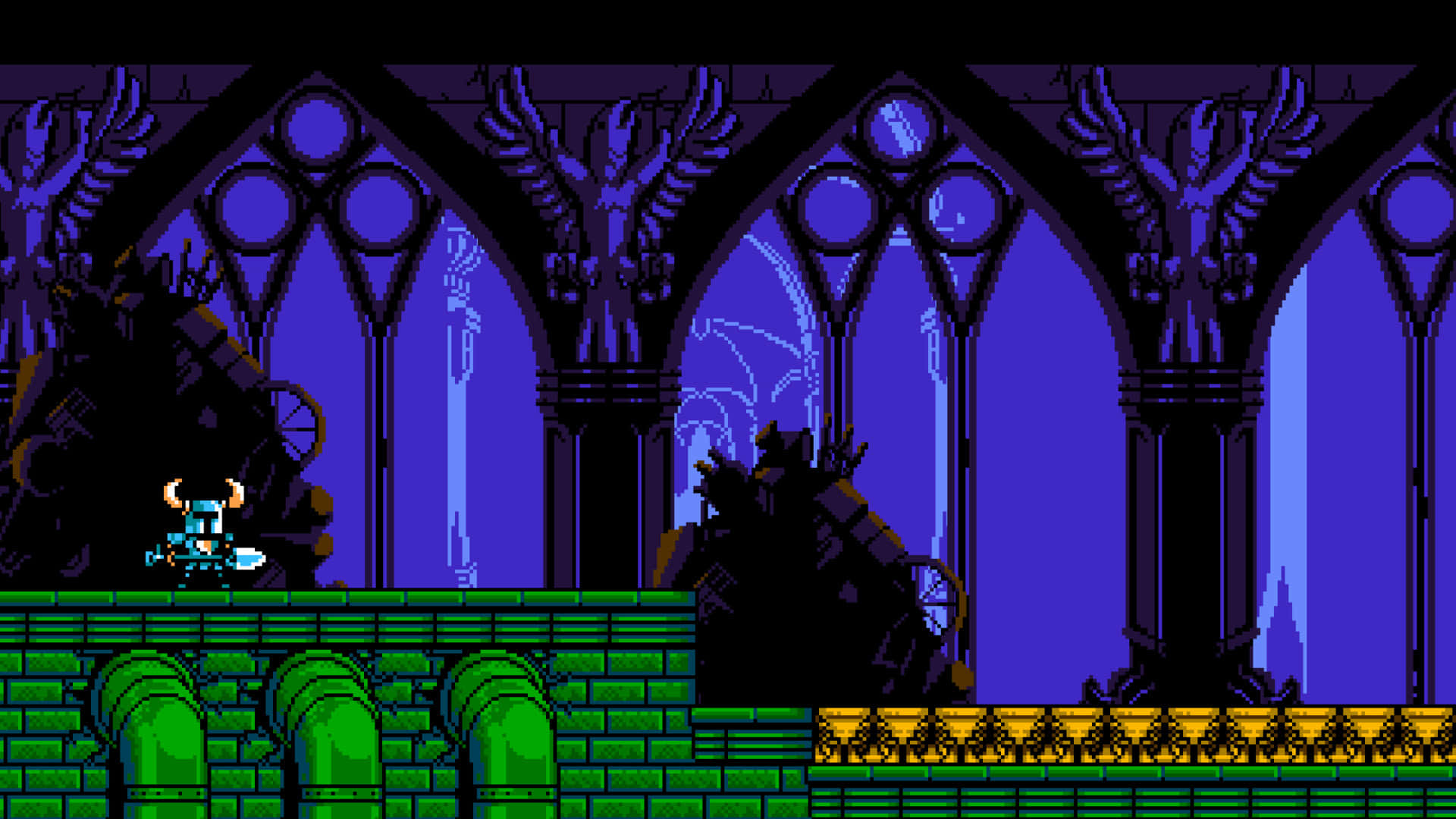 Einscreenshot Eines Videospiels Mit Einem Schloss Im Hintergrund