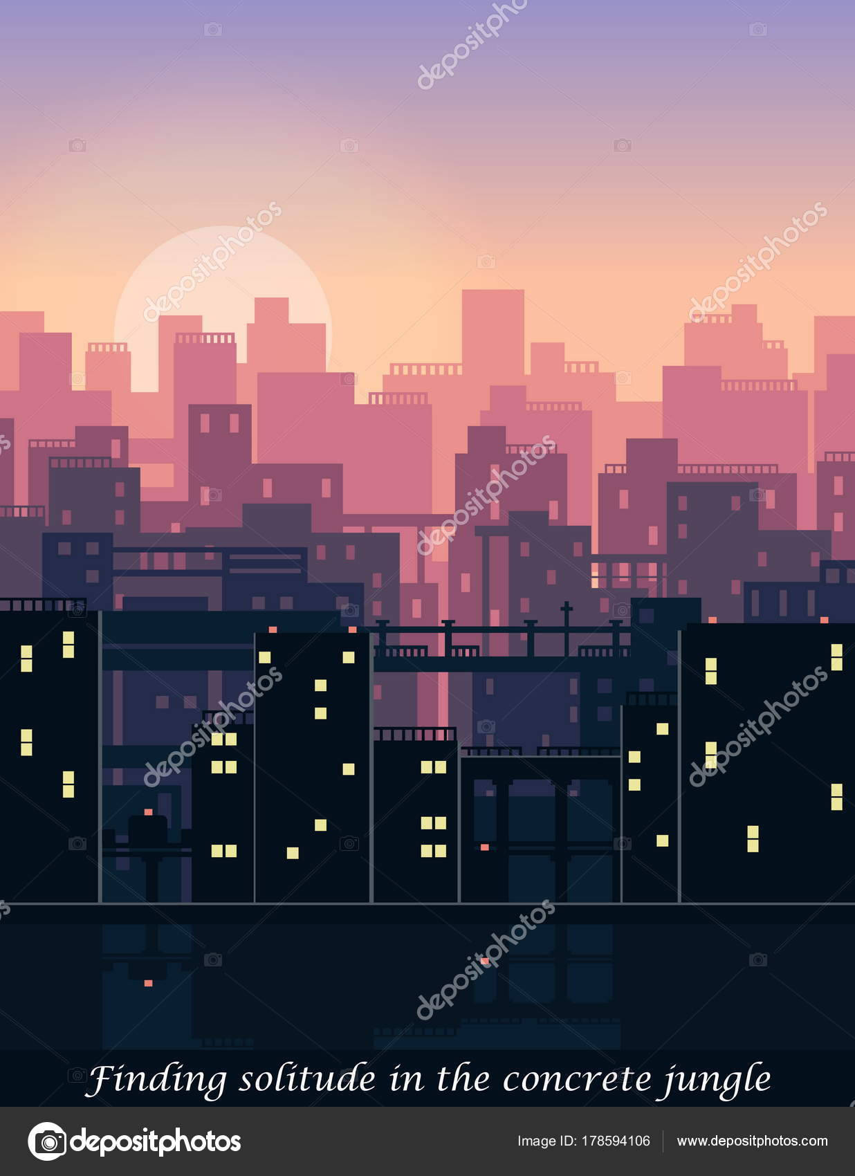 8 Bit Japan Cityscape Wallpaper