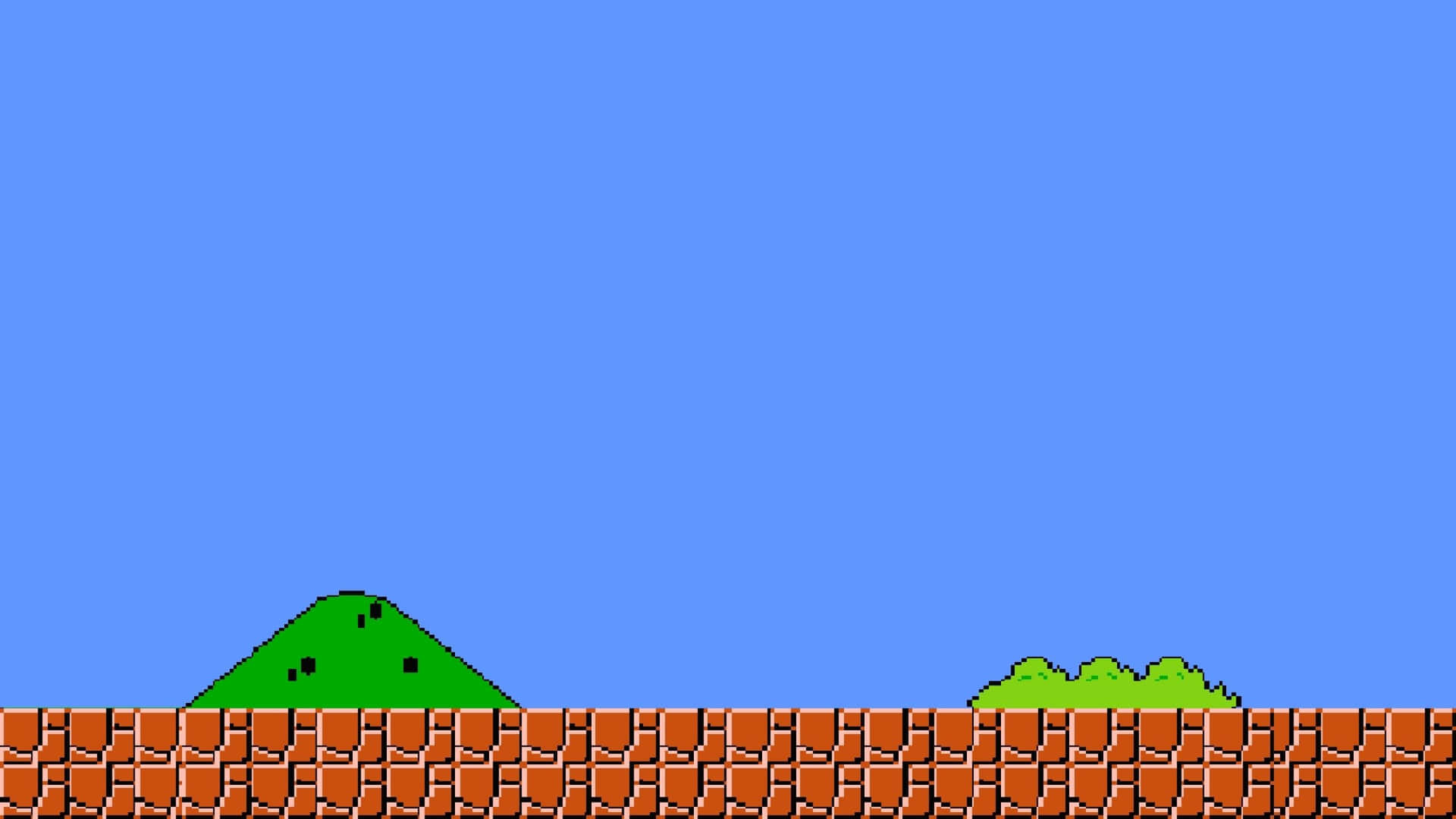 Sumérgeteen El Mundo Clásico Retro Con Mario De 8 Bits. Fondo de pantalla